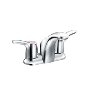 CFG CA42213 Lavatory Faucet, Baystone™, Chrome Plated, 2 Handles, 1.2 gpm