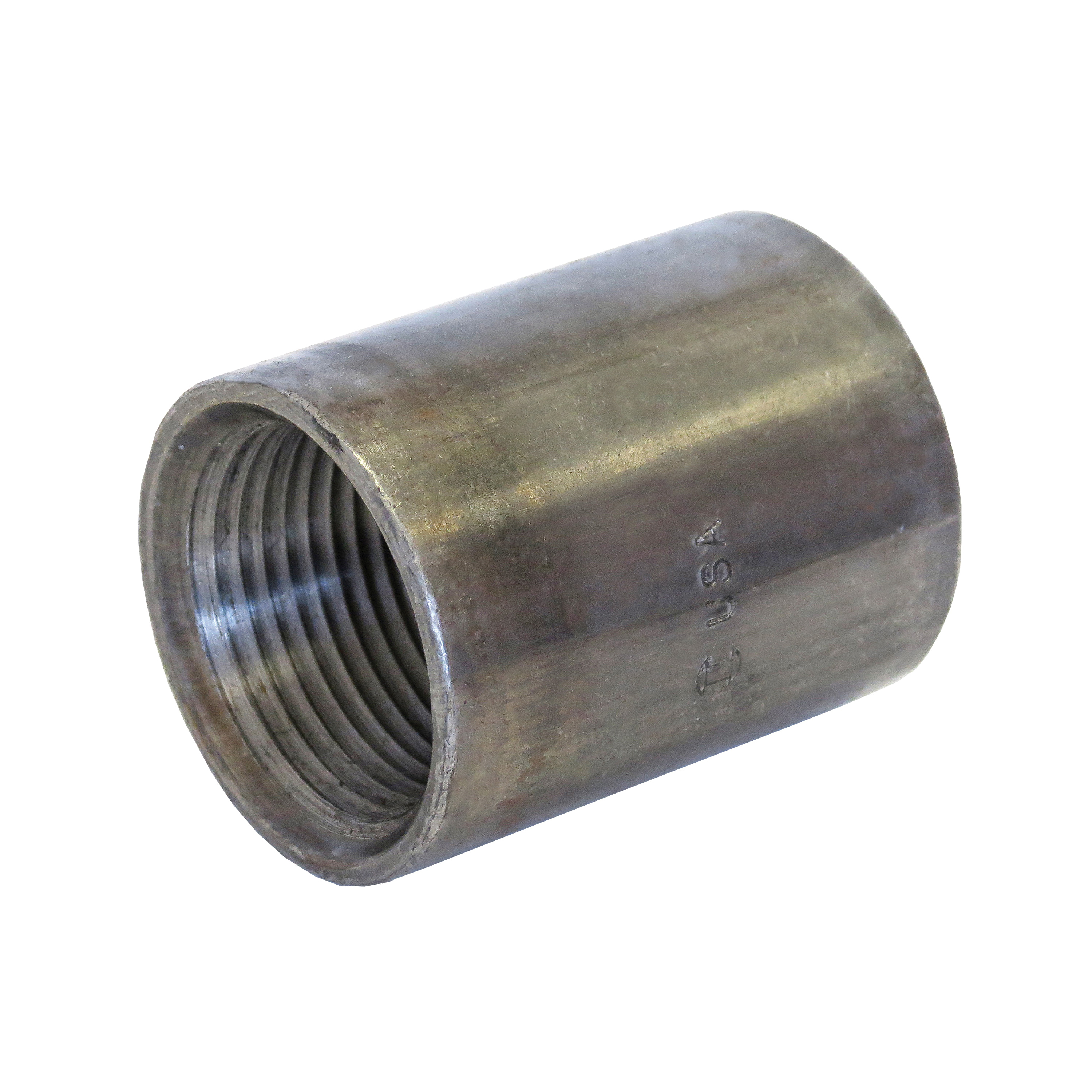 0320200702 FIG 336 Standard Taper Tapped Half Coupling, Steel, 1/8 in, NPT, Black Oxide, Domestic