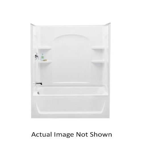 Sterling® 712251000 Ensemble™ Bath/Shower End Wall Set, 331/4 in Wx54