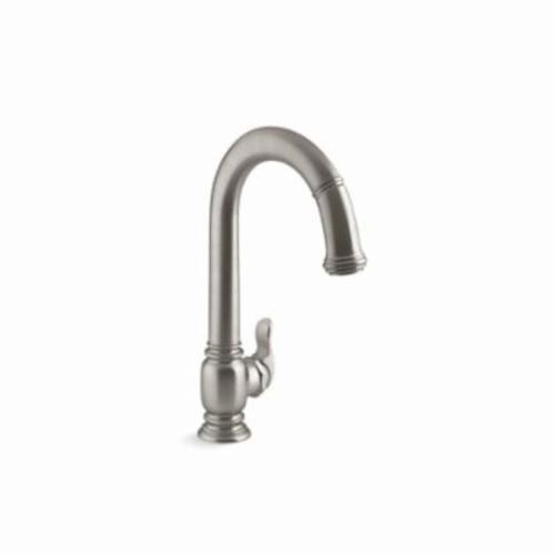 Kohler® 99332-VS Kitchen Sink Faucet, Beckon®, 1.8 gpm, Stainless Steel, 1 Handle, 1/3 Faucet Holes, Function: Touchless