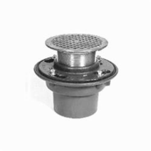 ZB4154NH6BP Floor Drain With Type B 6 in Strainer, 4 in, Trap