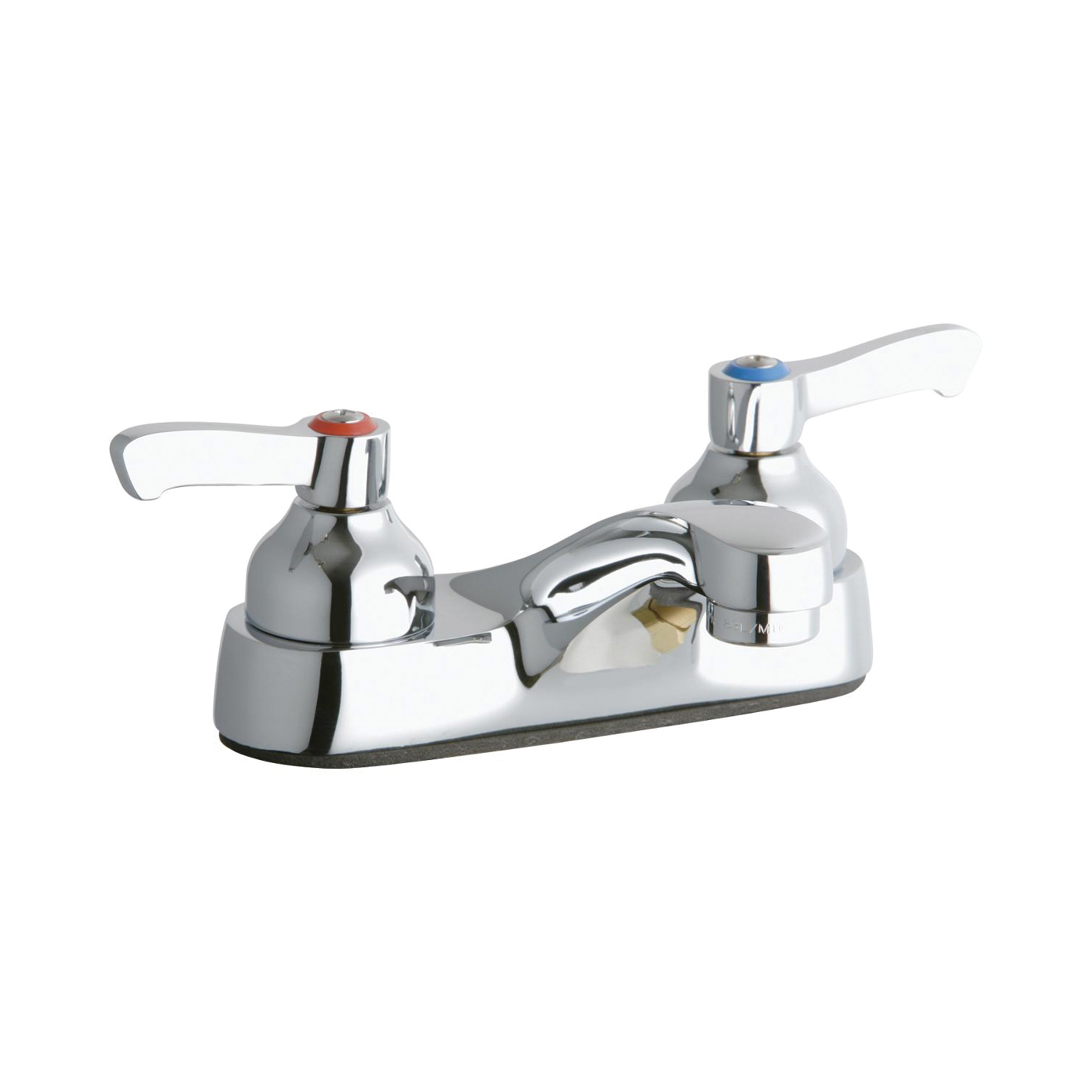LK402L2 Exposed Centerset Bathroom Faucet, Chrome Plated, 2 Handles, 0.5 gpm