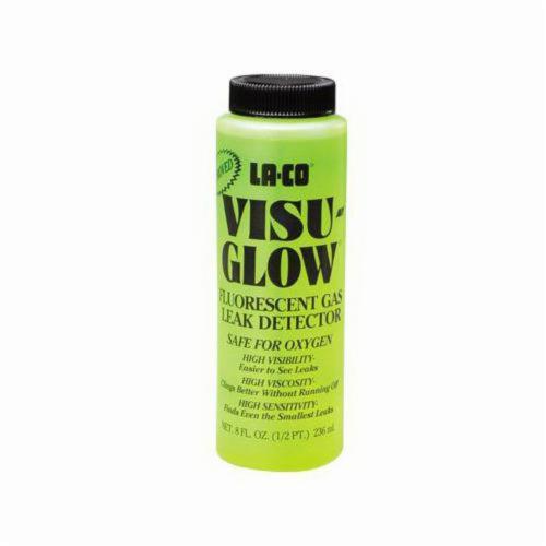 032898 VISU-GLOW® Non-Corrosive Gas Leak Detector, Light Yellow/Green