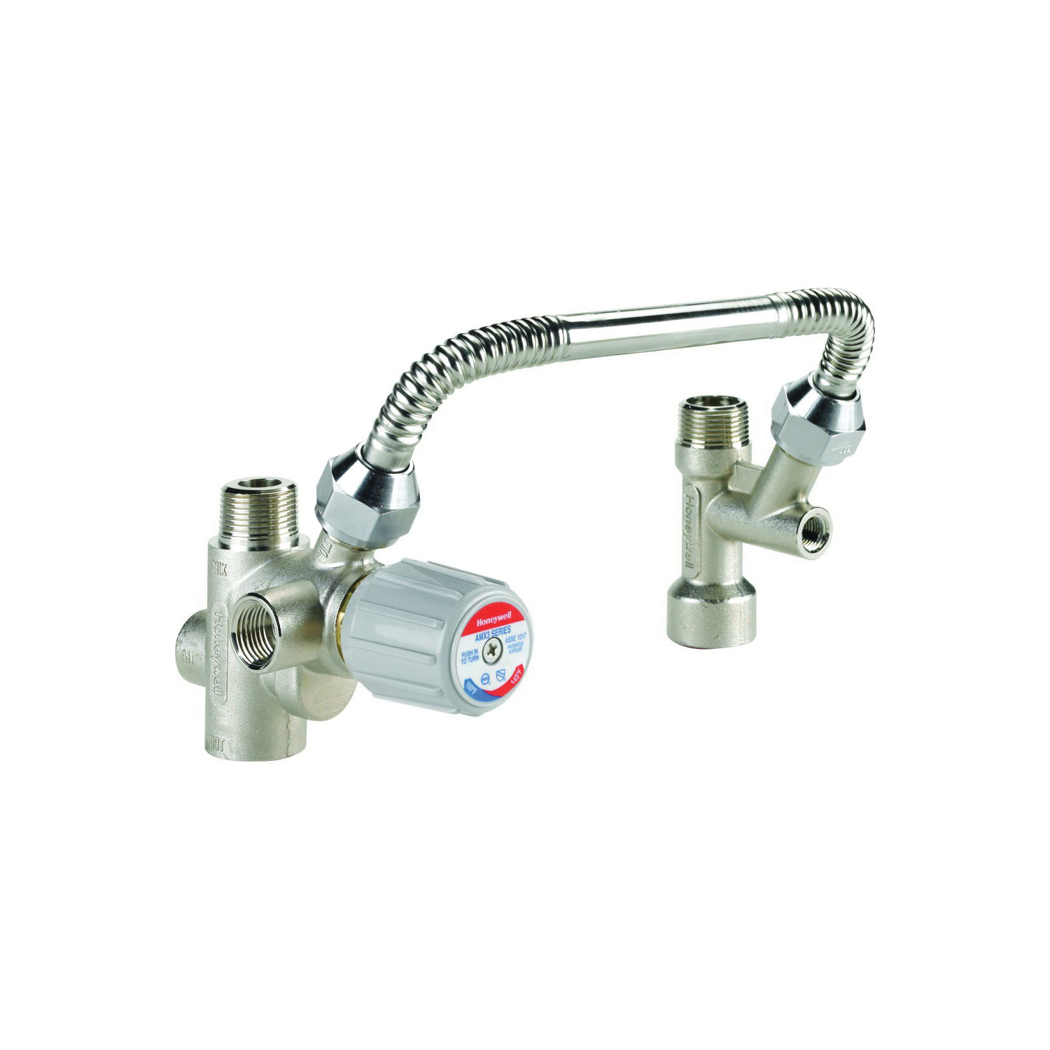 Honeywell AMX302TLF/U AMX300 Adjustable Water Heater Kit, Brass/Stainless  Steel Body | First Supply