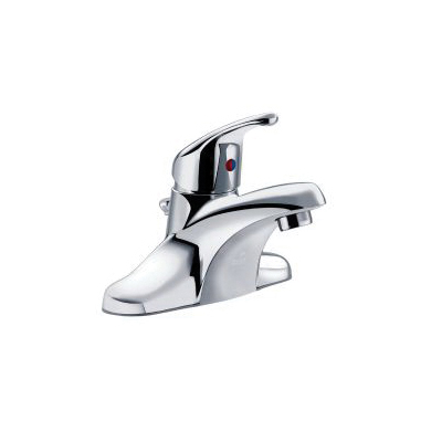 CFG CA40712 Lavatory Faucet, Cornerstone™, Chrome Plated, 1 Handles, 50/50 Pop-Up Drain, 1.2 gpm