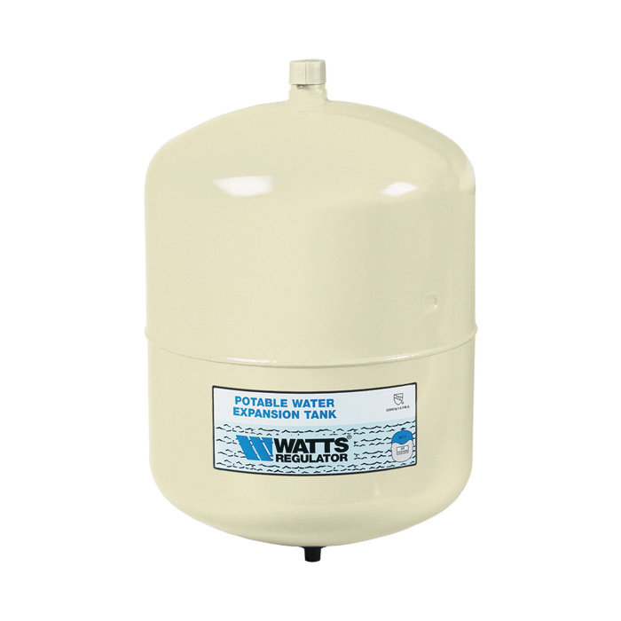 WATTS® 0067370 PLT Potable Water Expansion Tank, 2.1 gal Tank, 1.48 gal  Acceptance, 150 psi, ASME Yes/No: No, 8 in Diax11 in H, Import | First  Supply
