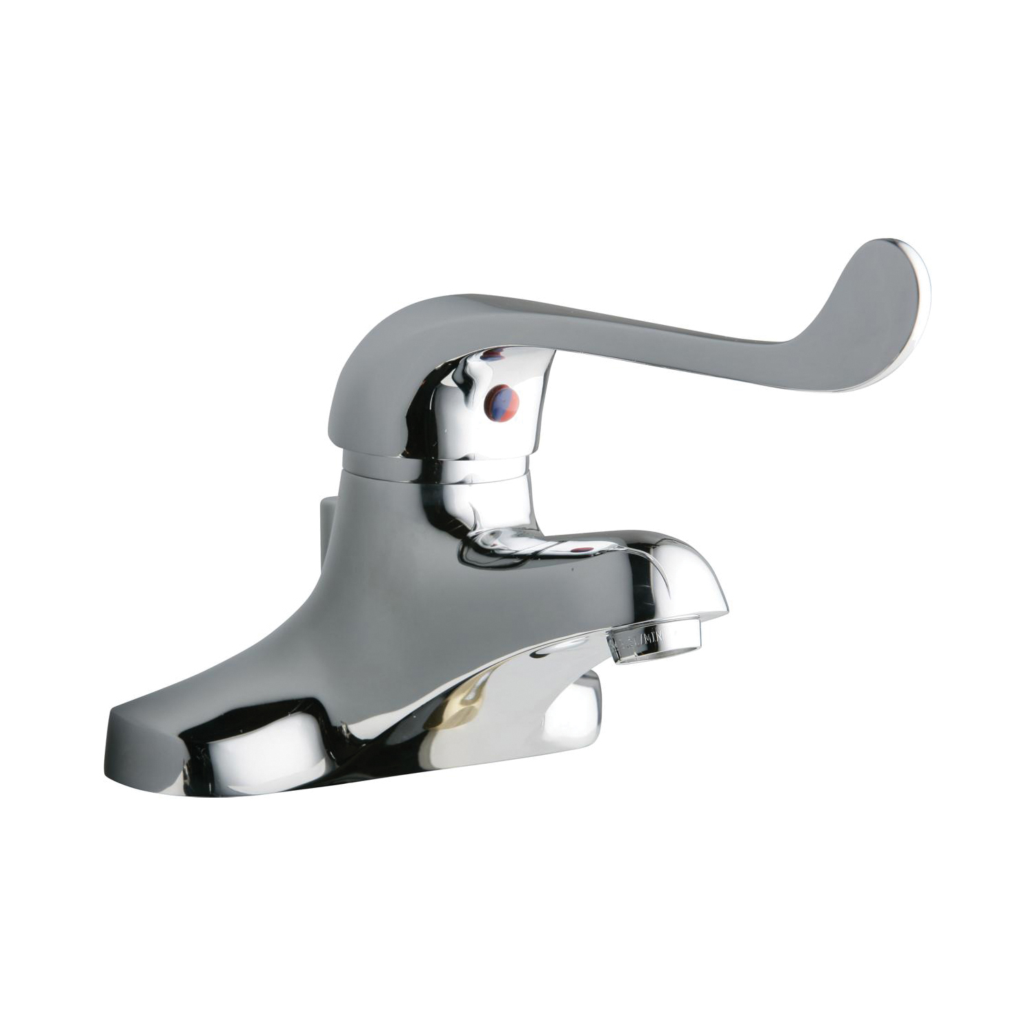 Elkay® LK423L7 Centerset Lavatory Faucet, Chrome Plated, 1 Handles, Pop-Up Drain, 0.5 gpm