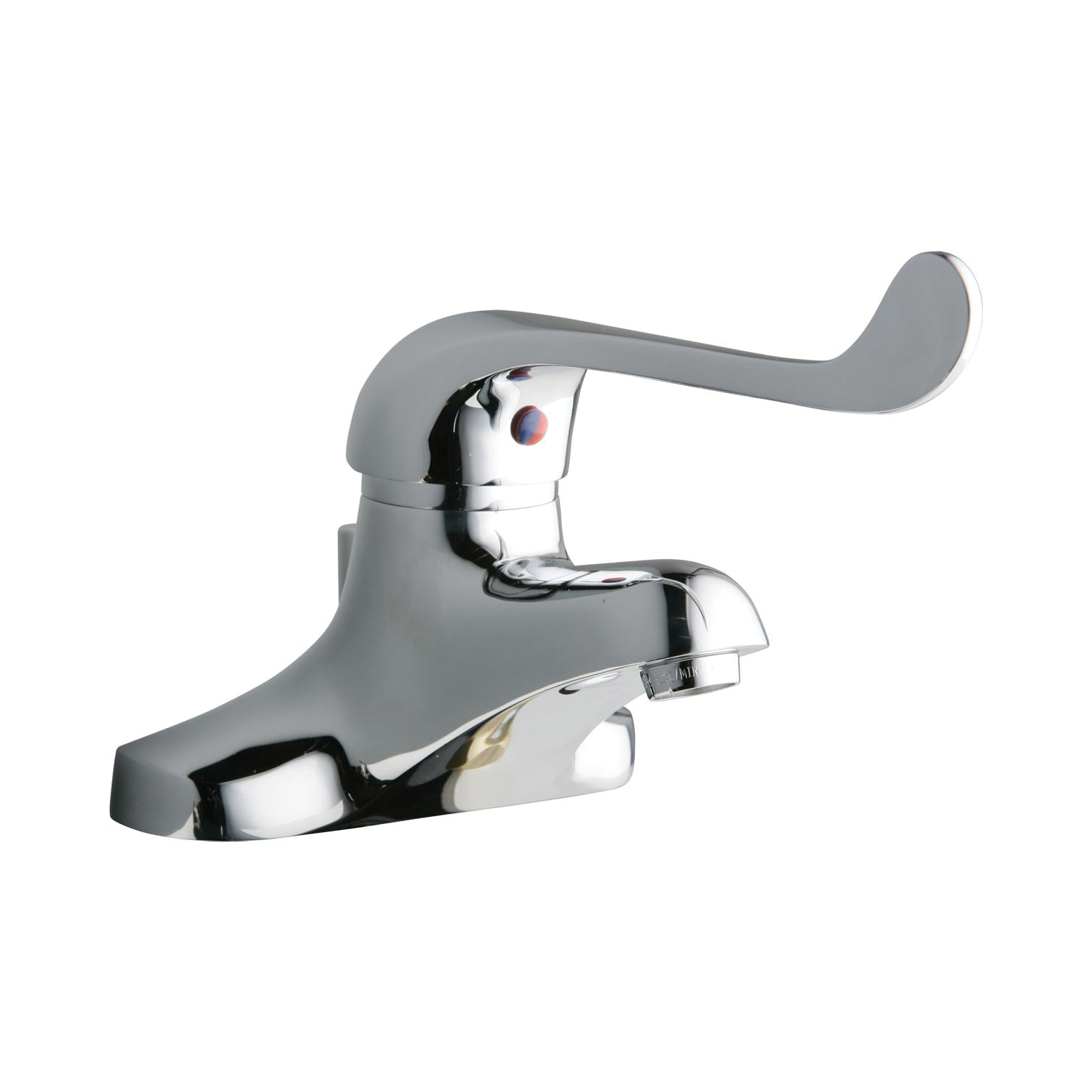 LK423L7 Centerset Lavatory Faucet, Chrome Plated, 1 Handles, Pop-Up Drain, 0.5 gpm