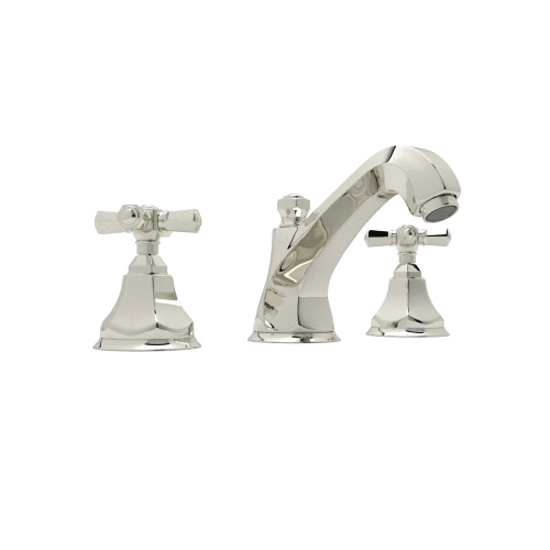 A1908XM-PN-2 Transitional Palladian Widespread Lavatory Faucet, Polished Nickel