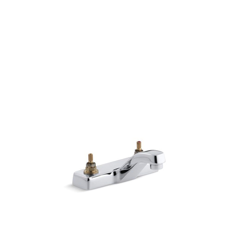 Kohler® 7404-KN-CP Centerset Bathroom Sink Faucet, Triton™, Polished Chrome, 0.5 gpm