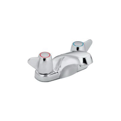 CFG CA40213 Lavatory Faucet, Cornerstone™, Chrome Plated, 2 Handles, 1.2 gpm