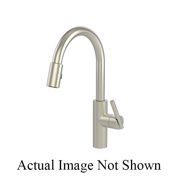 Newport Brass 1500 5103 15s Model 1500 5103 Pull Down Kitchen Faucet East Linear 1 8 Gpm Pvd Satin Nickel 1 Handle 1 Faucet Hole First Supply