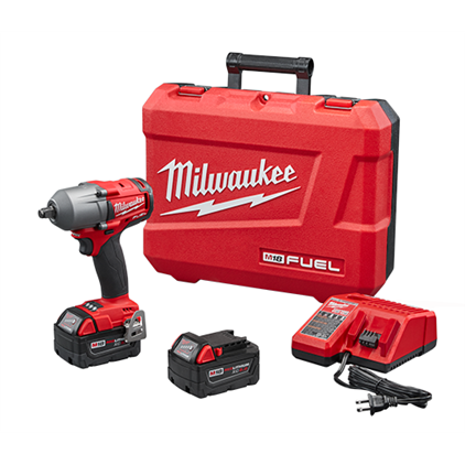 Mid Torque Cordless Impact Wrench Kit 
