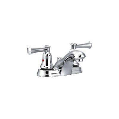 CFG CA41213 Lavatory Faucet, Capstone®, Chrome Plated, 2 Handles, 1.2 gpm