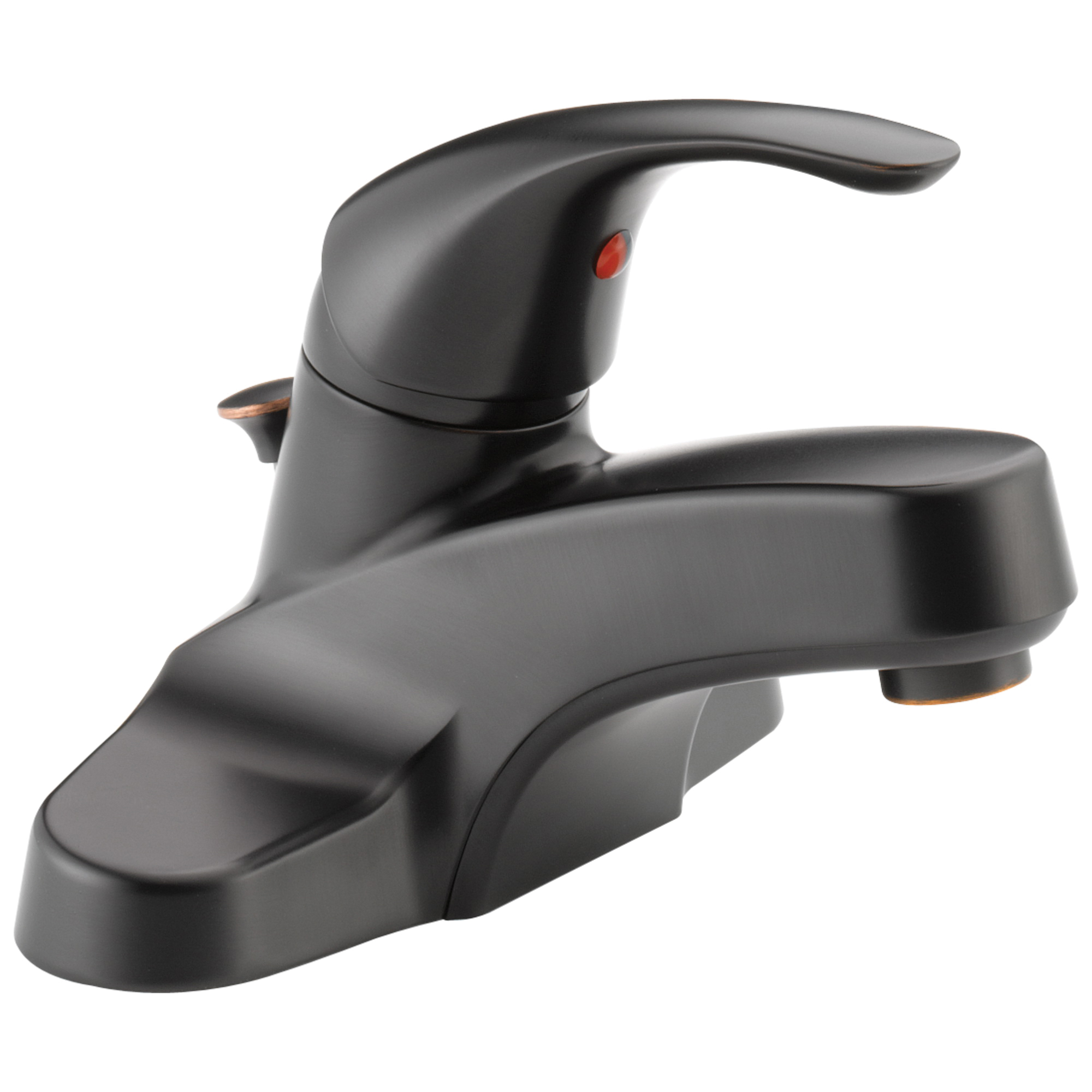 Peerless® P188620LF-OB-M Centerset Lavatory Faucet, Oil Rubbed Bronze, 1 Handles, Pop-Up Drain, 1.2 gpm