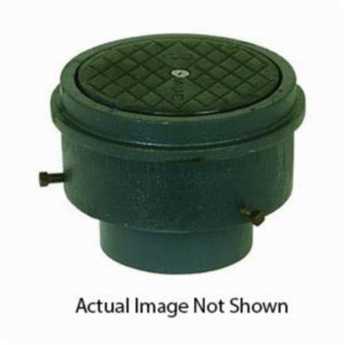 Tomahawk 85124T Adjustable OnGrade Cleanout, 4 in Cleanout, 6 in Dia