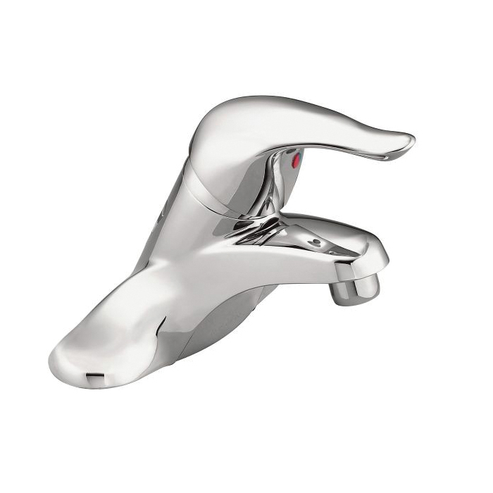 Moen® L64600 Centerset Bathroom Faucet, Chateau®, Chrome Plated, 1 Handles, 1.5 gpm