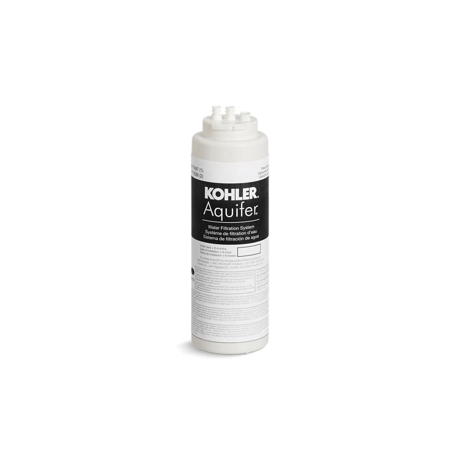 Kohler® 77687NA Replacement Filter Cartridge, 31/8 in Lx10 in H