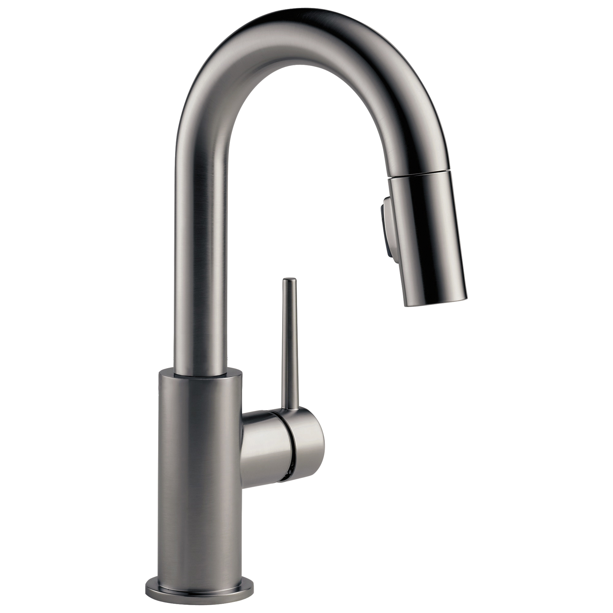 9959-KS-DST Water Efficient Bar/Prep Faucet, Black Stainless