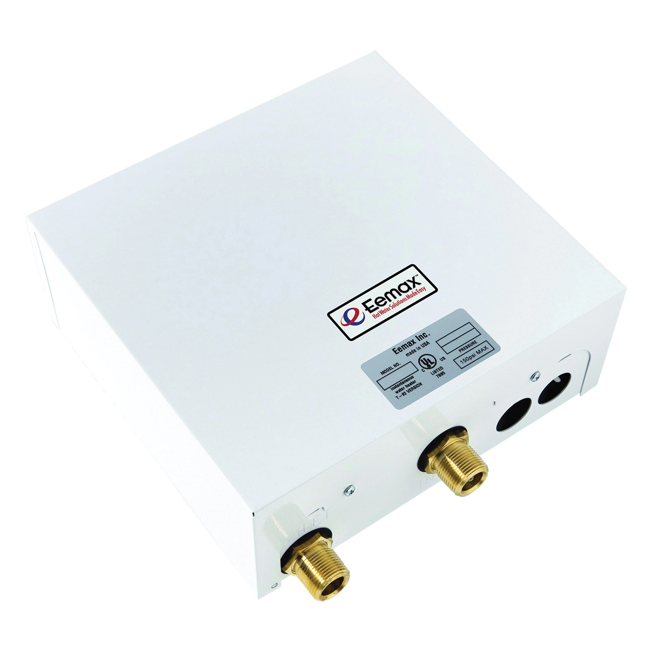 EX160T2 Two™ T2 Bottom Feed Electric Tankless Water Heater With  Thermostatic Control | First Supply
