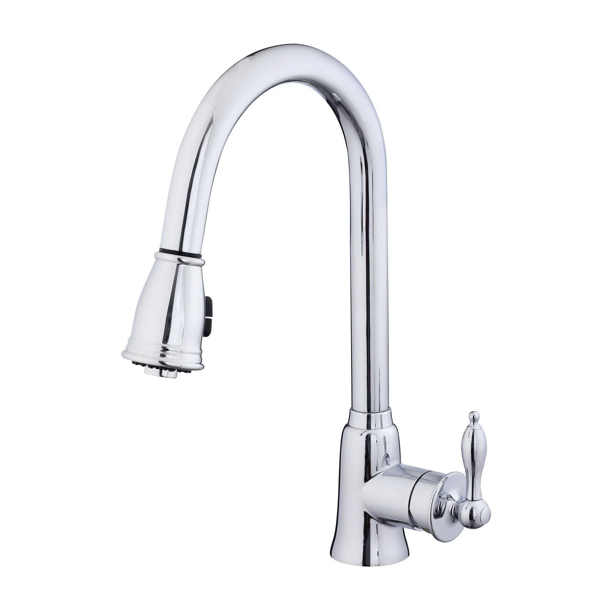 Danze D454410 Pull Down Kitchen Faucet With SnapBack Retraction