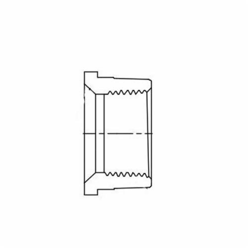 A.Y. McDonald 5149-246 720 Horizontal Union Endpiece, 1 in, Double Purpose, Brass, Domestic