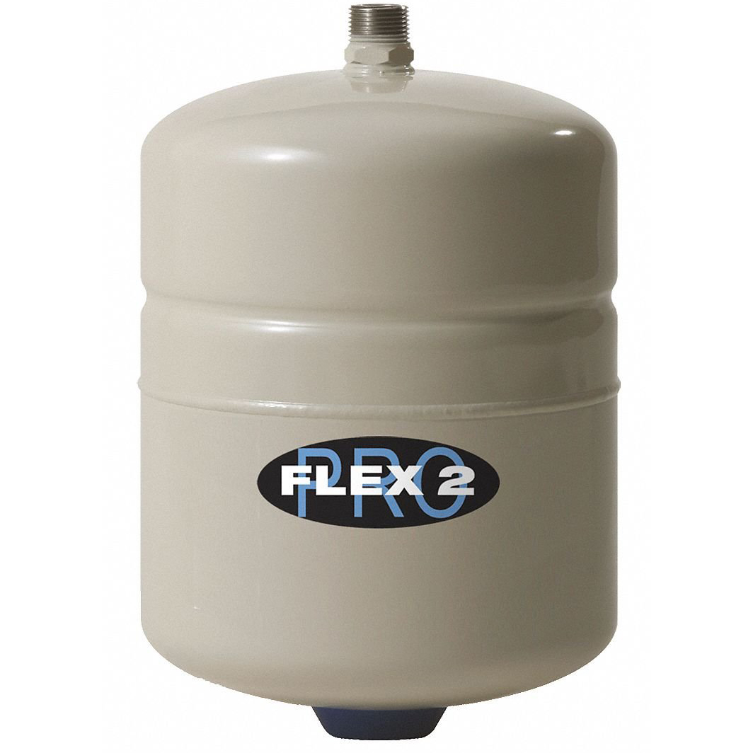 PH 5 Flex2Pro PH Thermal Expansion Tank, 2.1 gal Tank, 150 psi, 8 in Dia x  11.6 in H | First Supply