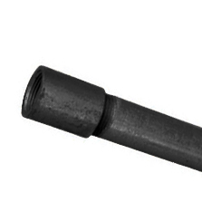 A53 Threaded and Coupled Steel Pipe, Black, Grade A, Import