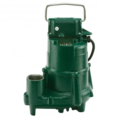 98-0002 N98 Flow-Mate Sump & Effluent Pump, Non-Automatic, 1/2 hp, 115V, Cast Iron