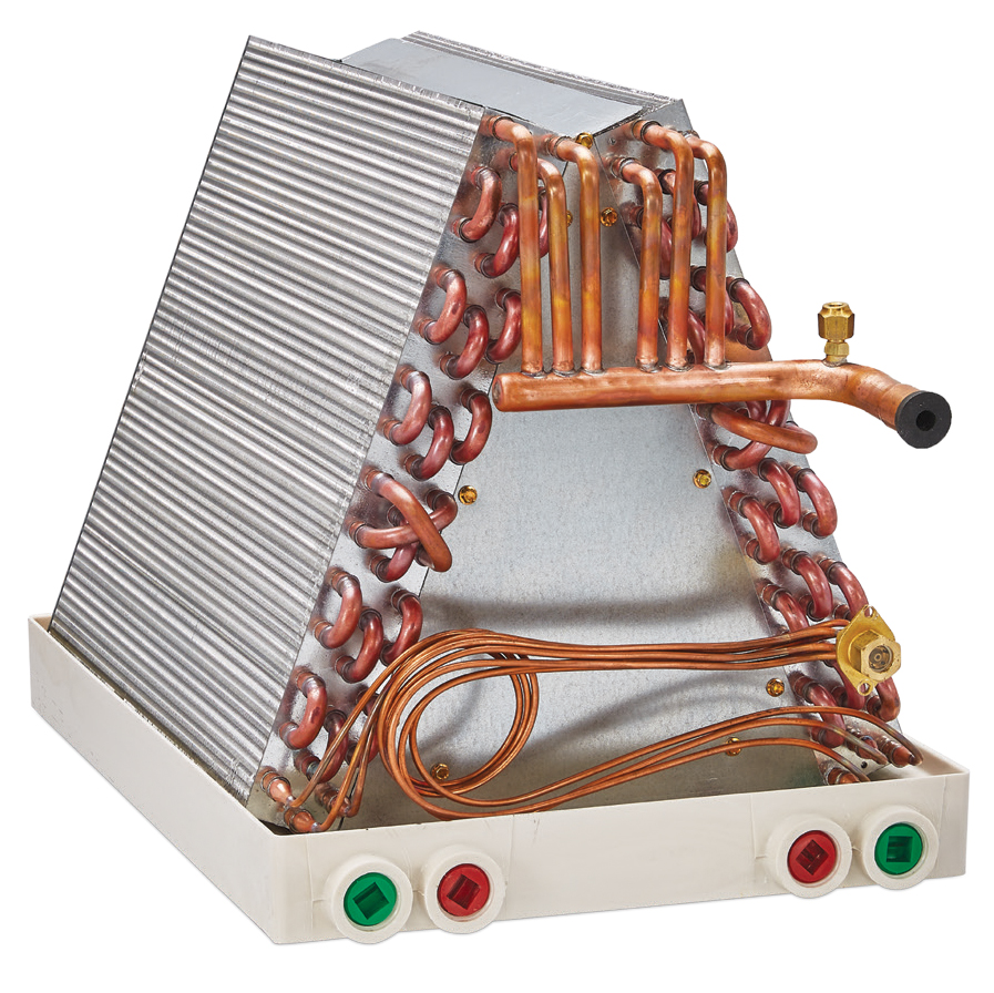 HE37936A140A0000AP 3 Ton 14 W Evaporator Coil, Uncased, A Coil, Right-hand Enclosure