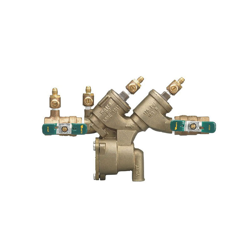 0062775 919, 919-QT Reduced Pressure Zone Assembly, Quarter-Turn Resilient Seated Ball Valve, Bronze Body