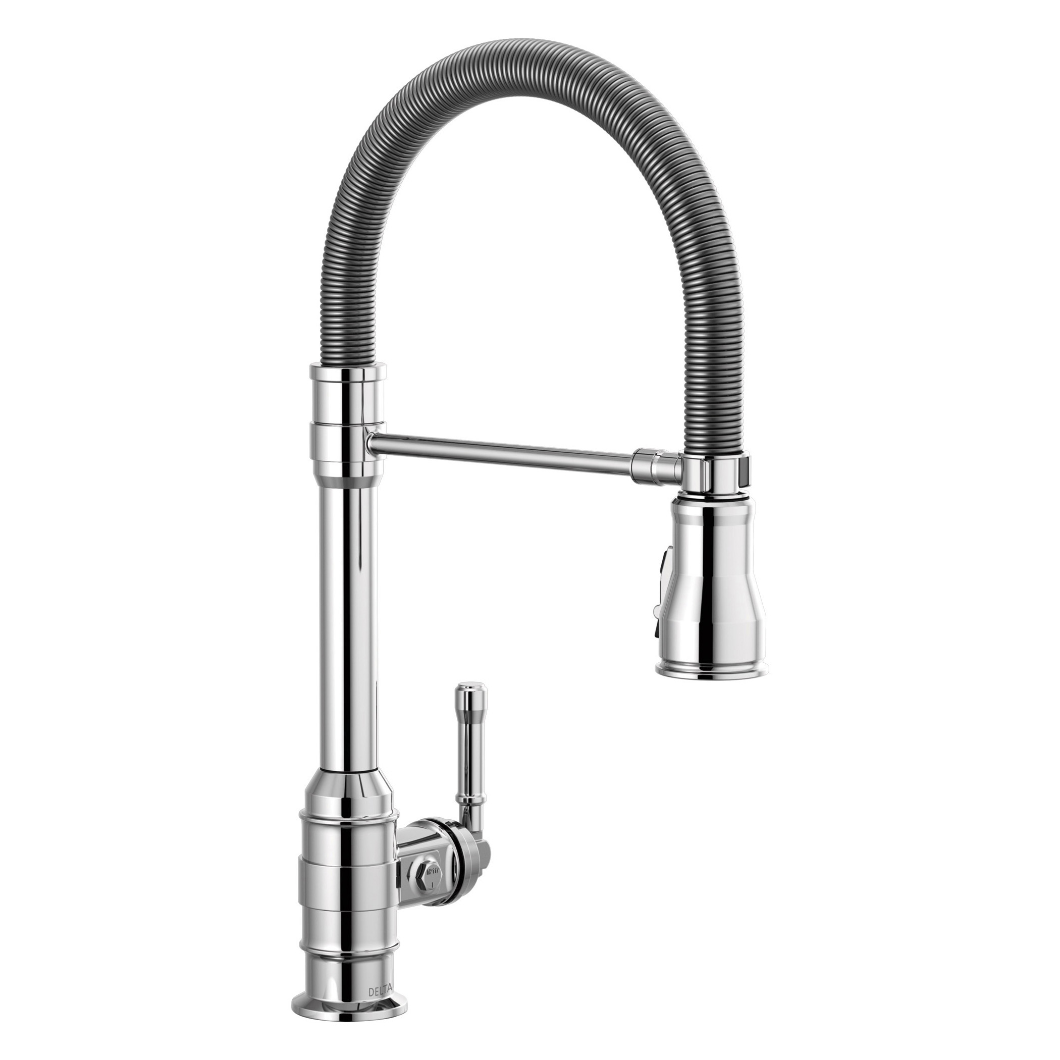 9690-DST Broderick™ Pulldown Kitchen Faucet, Polished Chrome/Residential