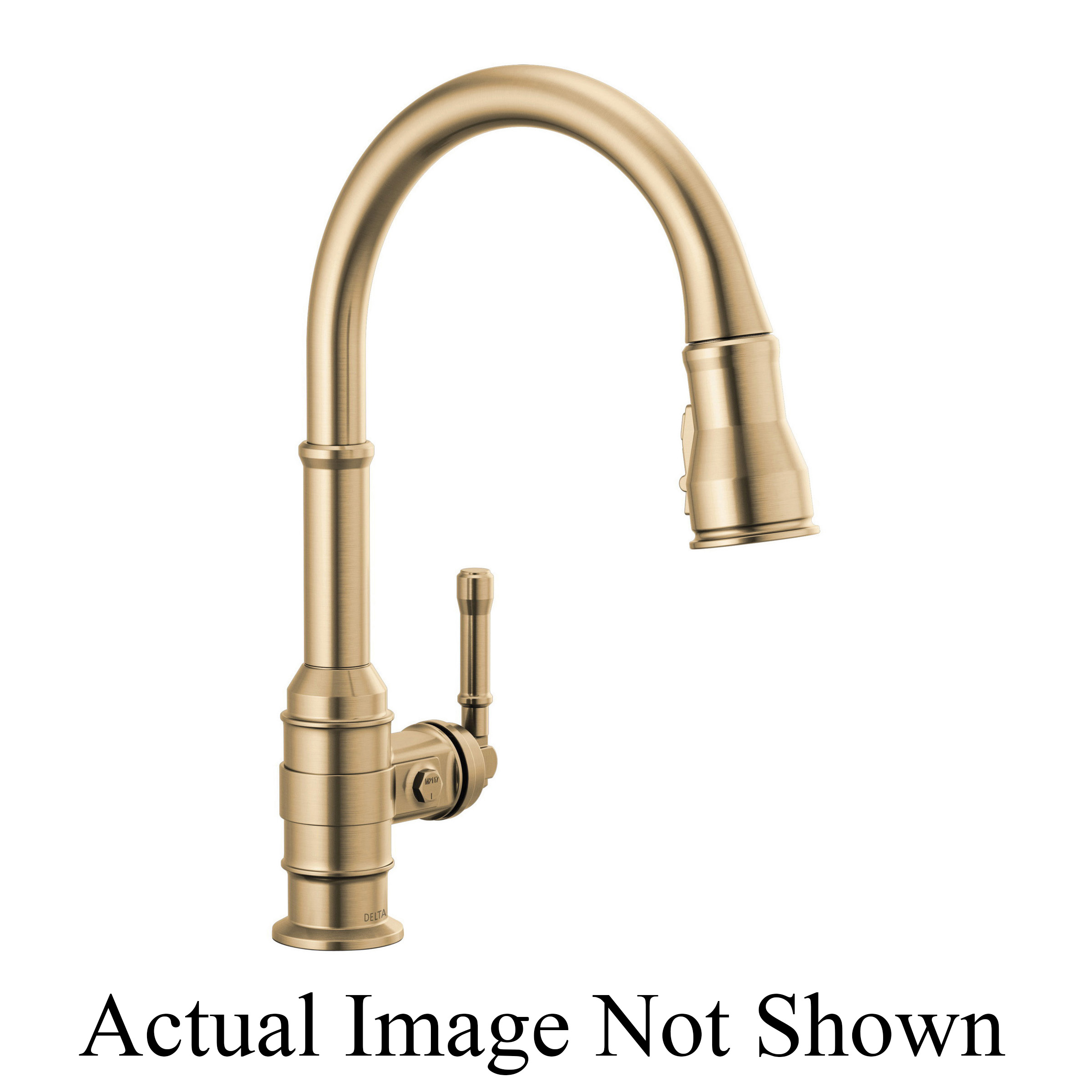 DELTA 9190 CZ DST Broderick Pulldown Kitchen Faucet