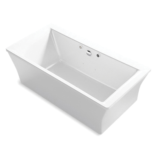 Kohler® 1959-GHW-0 Heated Air Bath With Bask® Heated Surface and Fluted  Shroud, Rectangular Shape, White | First Supply