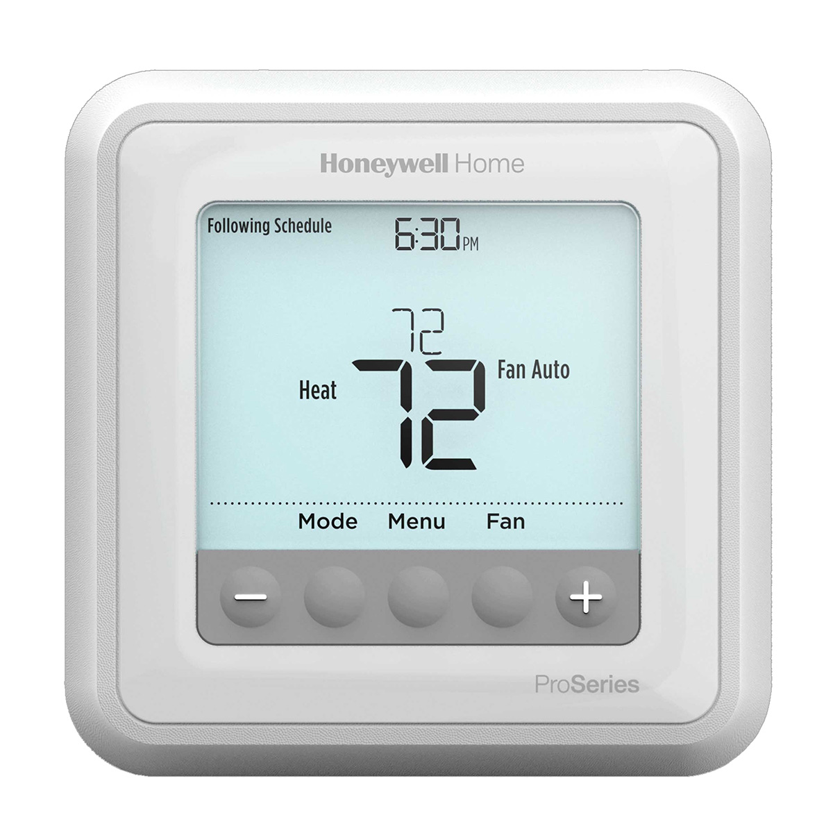 Honeywell TH6220U2000/U 6000 Thermostat, Programmable Thermostat, 40 to 90 Degree F Heat/50 to 99 Degree F Cool Control