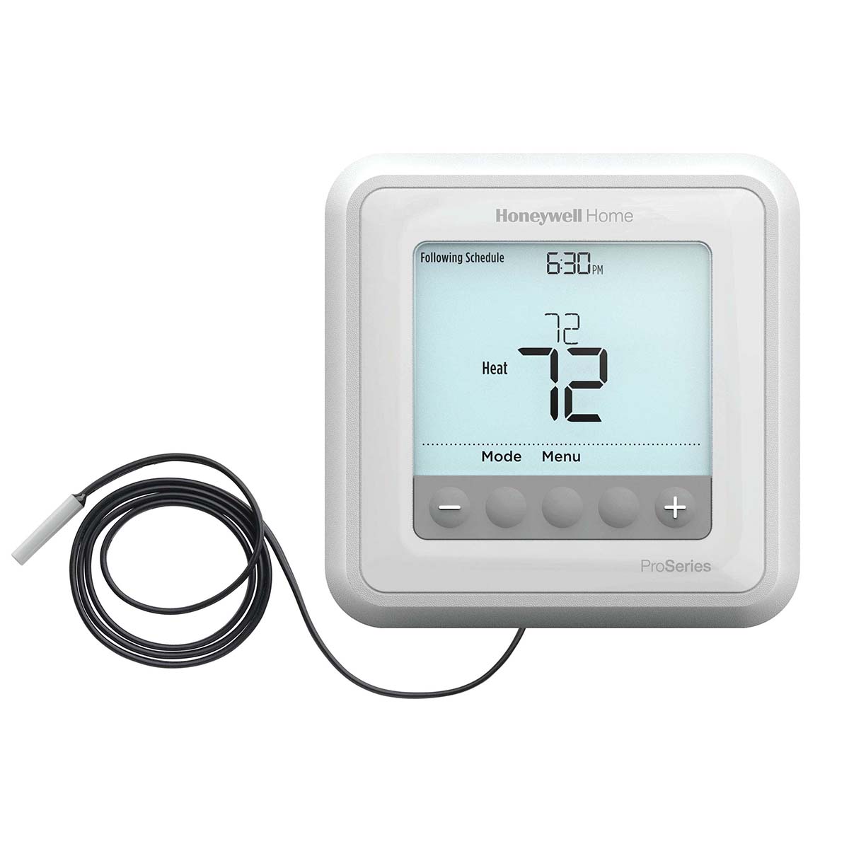 Honeywell TH6100AF2004/U T6 Pro Hydronic Programmable Thermostat, +/-1 deg F Differential, Relay Switch