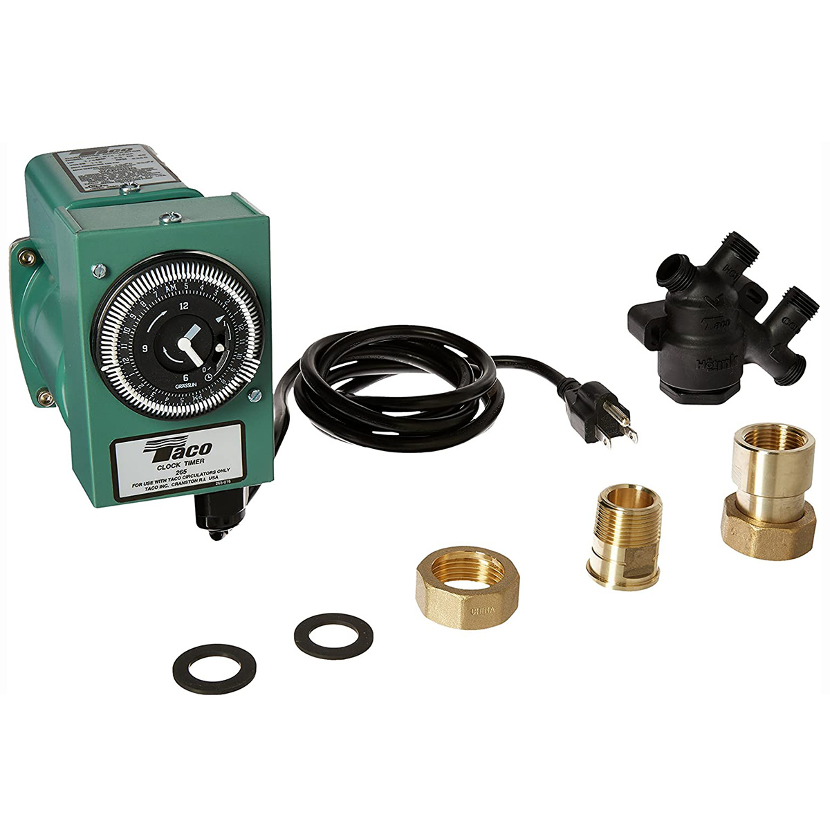 Taco® Hot-Link® HLS-1 Single Phase Hot Water Recirculation System, 1/2 in  MNPT Inlet, 115 VAC | First Supply