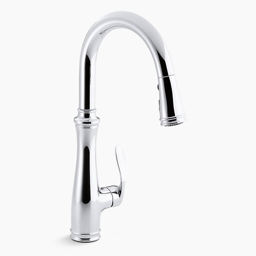 Kohler® 560CP ADA Kitchen Sink Faucet, Bellera®, 1.8 gpm, 1 Handle, 1/