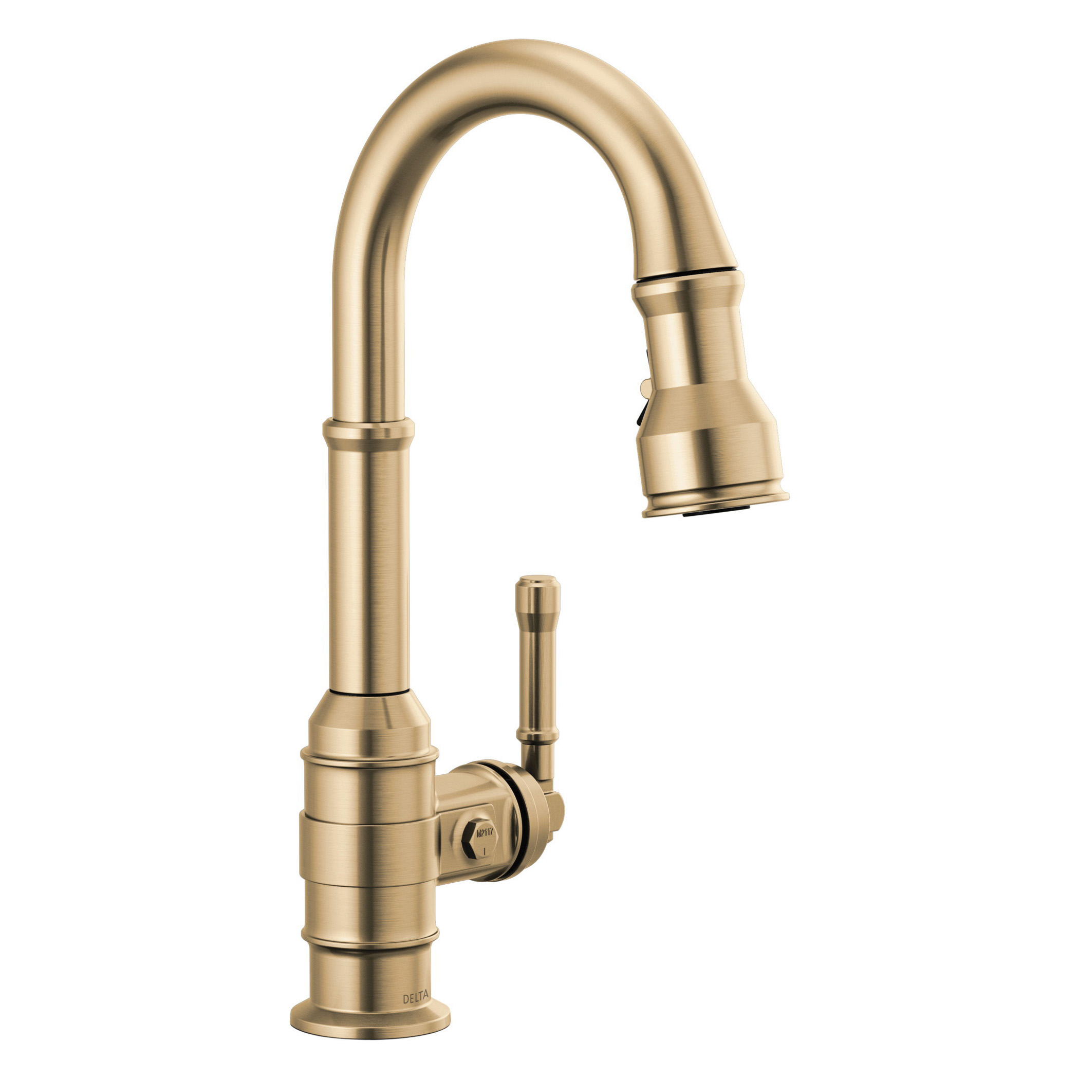 9990-CZ-DST Broderick™ Pulldown Bar/Prep Faucet, Brilliance® Champagne Bronze