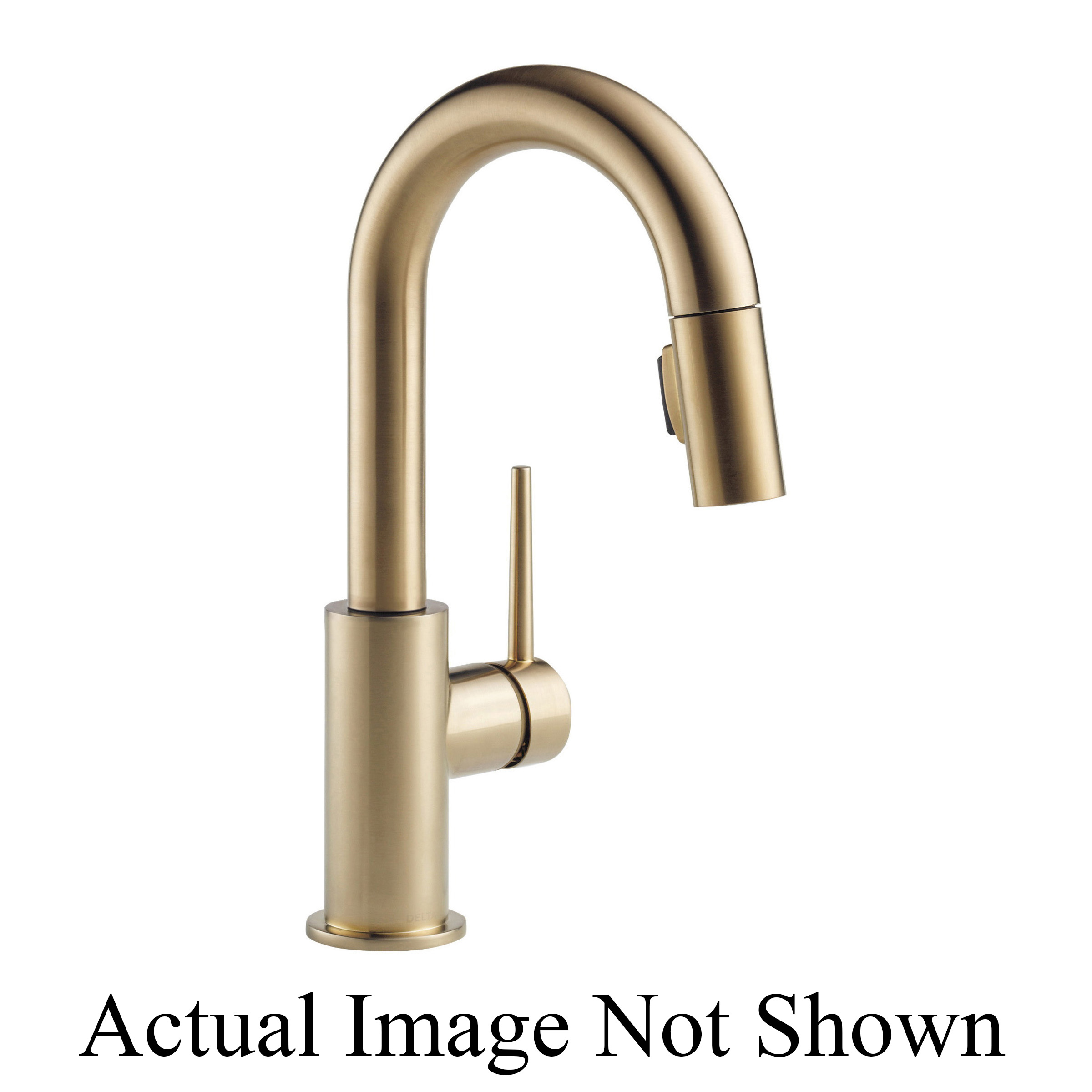 9959-CZLS-DST Trinsic® Pulldown Bar/Prep Faucet, Brilliance® Champagne Bronze
