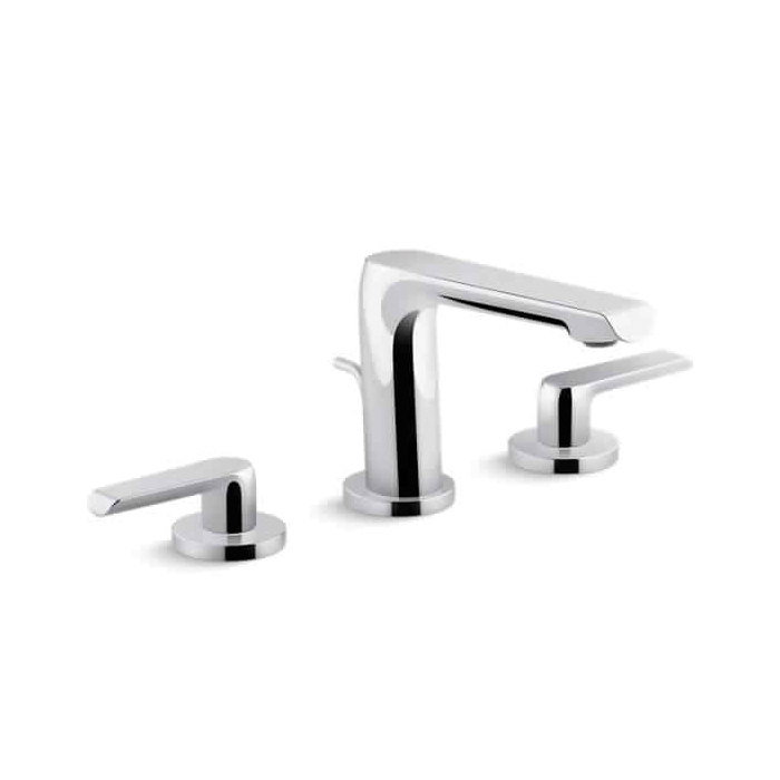 Kohler® 97352-4-CP Avid™ Widespread Bathroom Sink Faucet, Polished Chrome