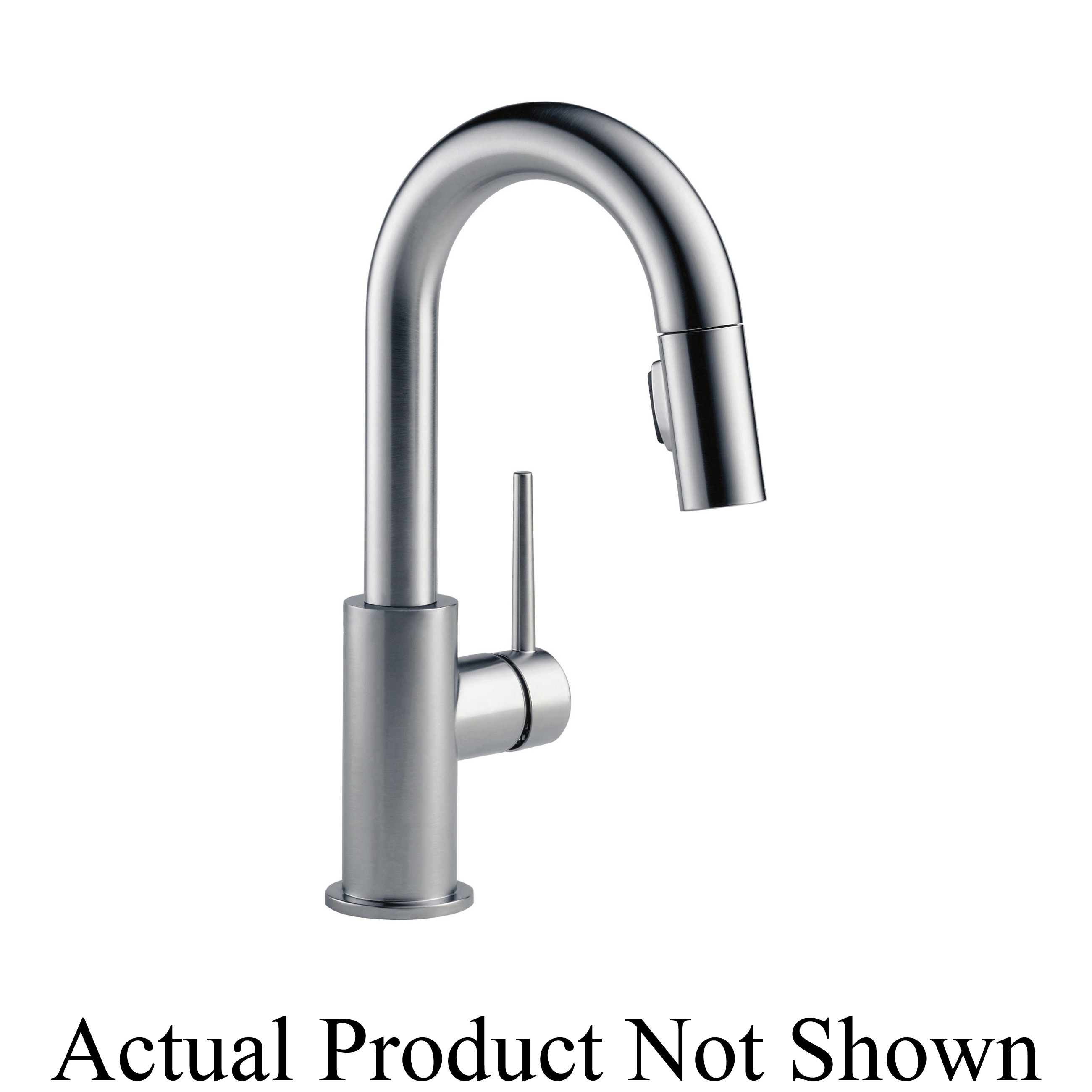 9959-ARLS-DST Trinsic® Pulldown Bar/Prep Faucet, Arctic™ Stainless Steel