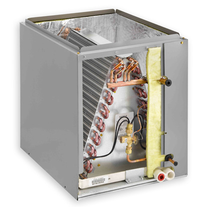 Allied™ Omniguard™ EC4X24AG EC4X Evaporator Coil, 2 ton Nominal, Upflow/Downflow Air Flow, Cased Enclosure, R-410A Refrigerant