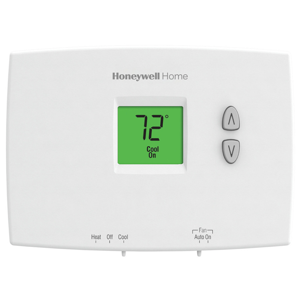 Honeywell TH1110DH1003/U Pro 1000 Thermostat, Non-Programmable Thermostat, R, RC, C, W, Y, G, O, B Terminal, Import