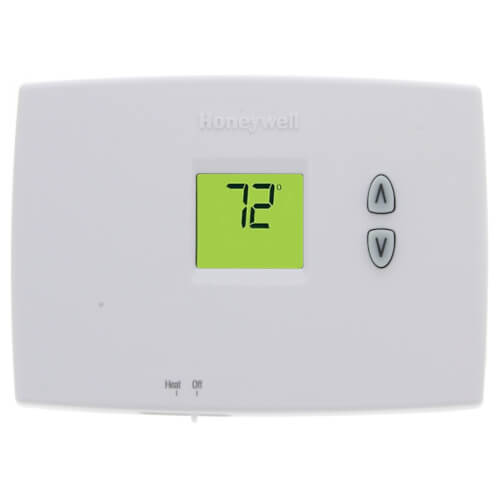Honeywell TH1100DH1004/U Pro 1000 Thermostat, Non-Programmable Thermostat, R, C, W Terminal