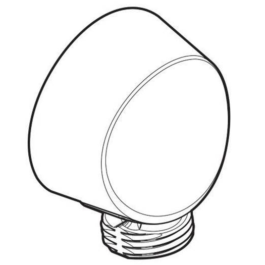 Moen® A725WR Accent™ Drop Elbow, 1/2 in, IPS, Metal, Import First Supply