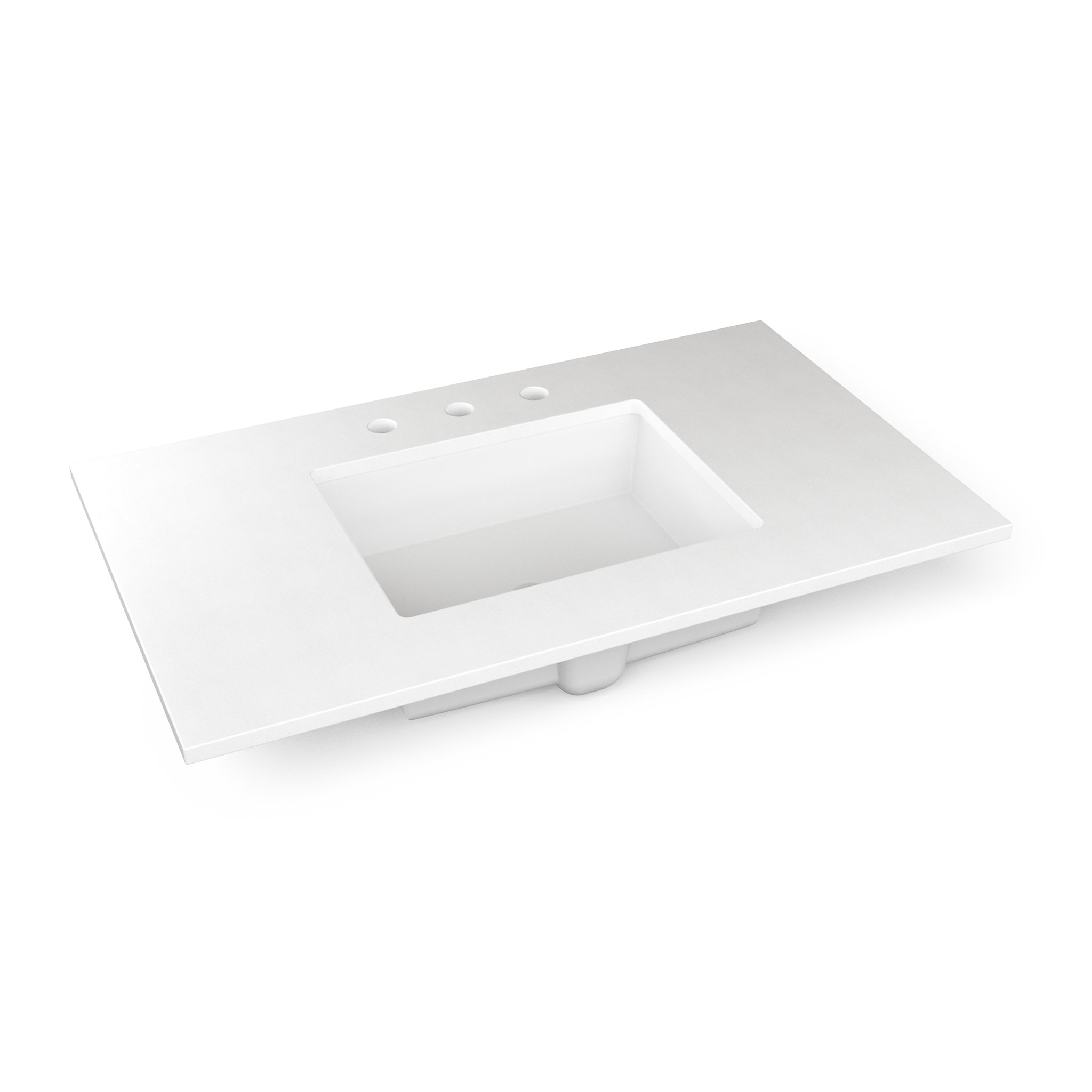 TF37UCO92-8 37X22 QRTZ WHT 3H VANT TOP | First Supply