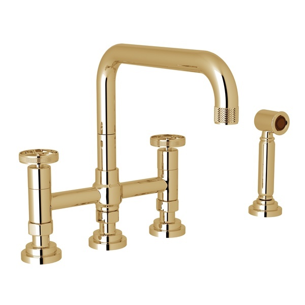A3358IWWSULB-2 KIT DM 3-Leg Bridge Faucet with Metal Handles