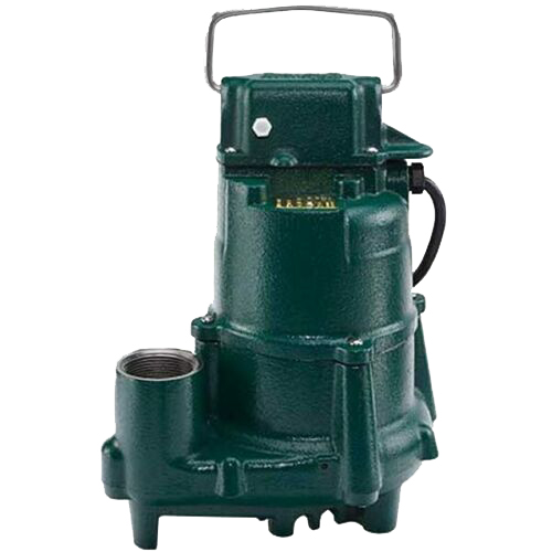 98-0004 E98 Flow-Mate Sump & Effluent Pump, Non-Automatic, 1/2 hp, 115V, Cast Iron