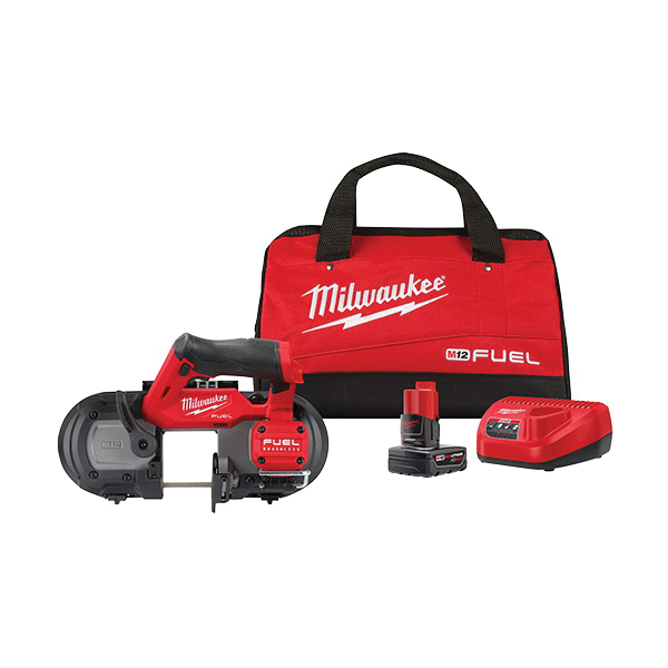 Milwaukee® 252921XC M12 FUEL™ Compact Cordless Band Saw, 21/2 in